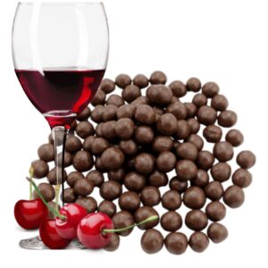 Dragea de Chocolate ao Leite com Licor de Cereja