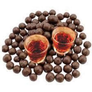 Dragea De Chocolate Ao Leite Com Licor De Conhaque
