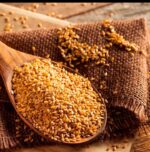 Semente de linhaça dourada